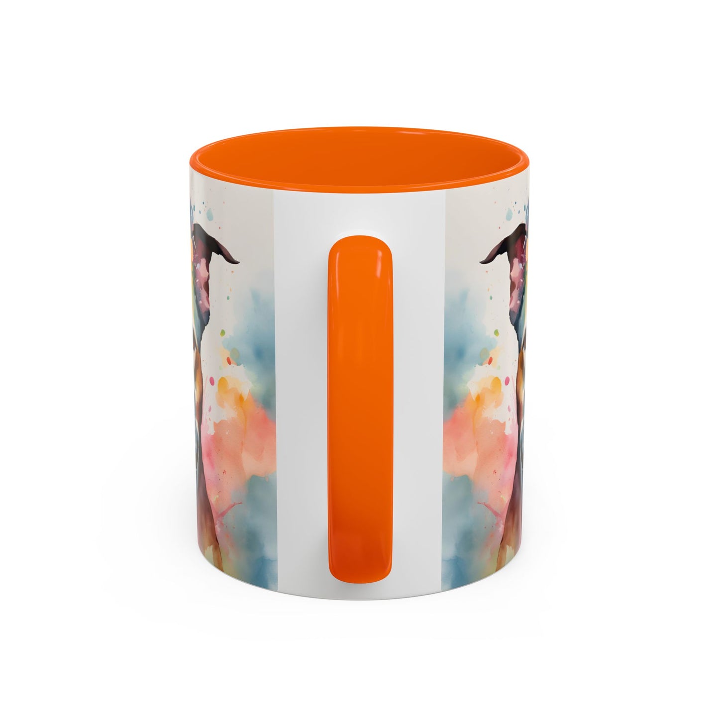 Staffordshire Bull Terrier 03 Accent Coffee Mug - Dog Lover Gift