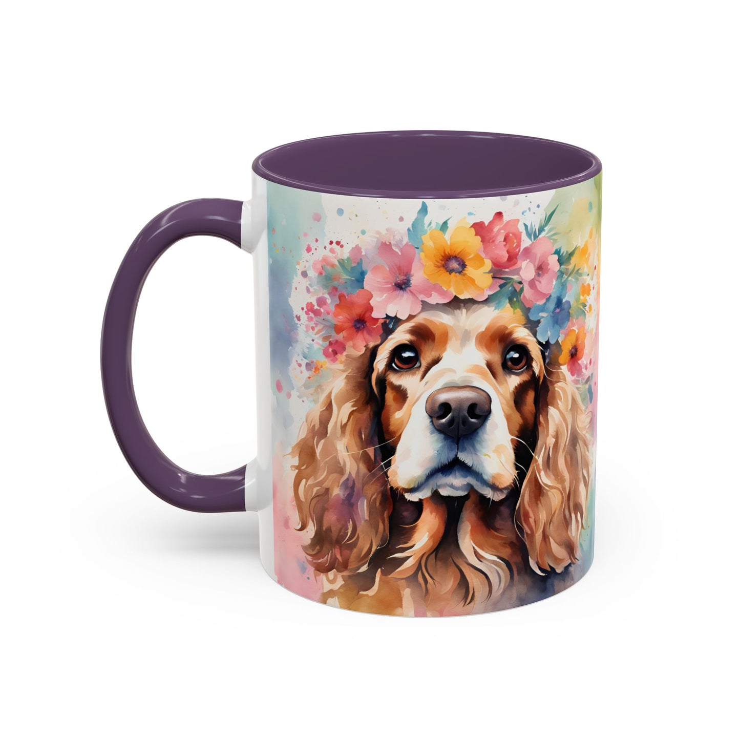 Cocker Spaniel 03 Accent Coffee Mug - Dog Lover Gift