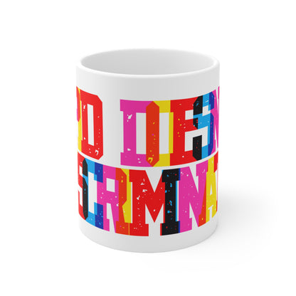 Cupid Doesn’t Discriminate Valentines Mug Ceramic 11oz
