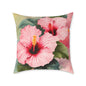 Hibiscus 03 Poly Pillow - Natures Beauty Design