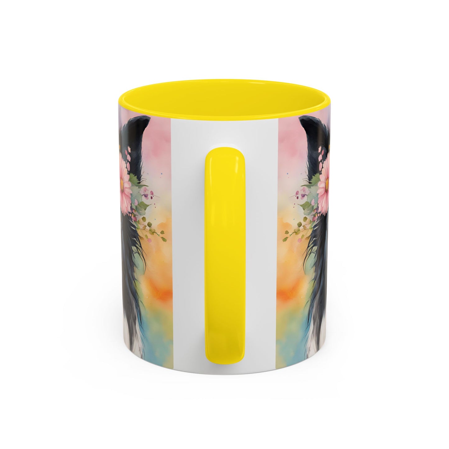 Border Collie 03 Accent Coffee Mug - Dog Lover Gift