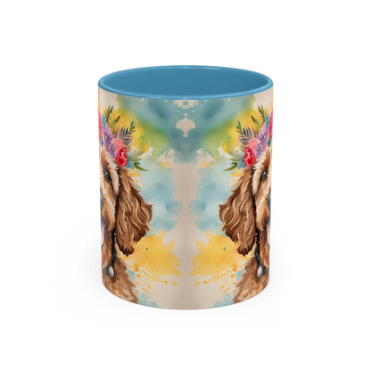Cockapoo 04 Accent Coffee Mug - Dog Lover Gift