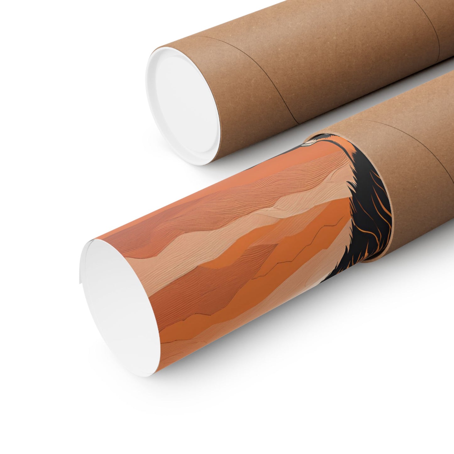 Lone Collection Lion 8 Matte Square Posters