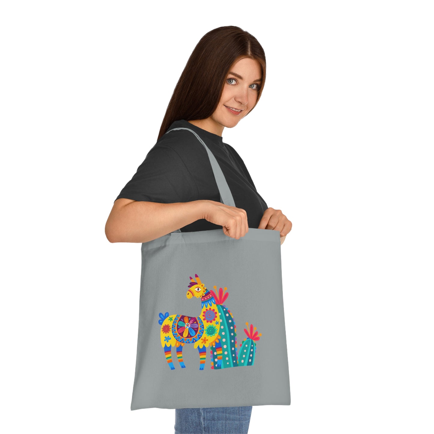 Llama 05 Cotton Tote