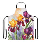 Irises 02 Apron 5-Color Straps