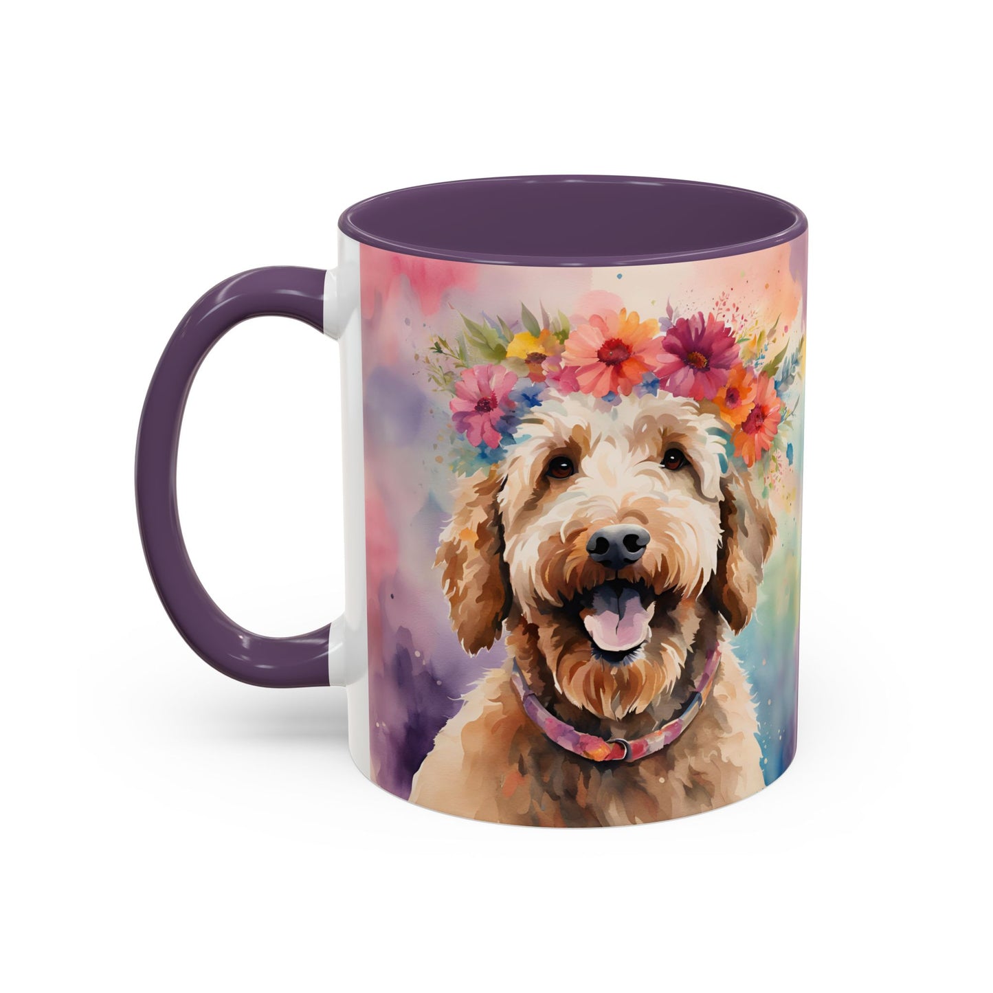 Labradoodle 04 Accent Coffee Mug - Dog Lover Gift