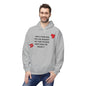 Her’s Forever Yes She Bought Me This HoodieAnd Made Me Wear It Mens Valentines Hoodie