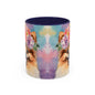 Pomeranian 01 Accent Coffee Mug - Dog Lover Gift