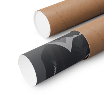 Lone Collection Wolf 15 Matte Square Posters