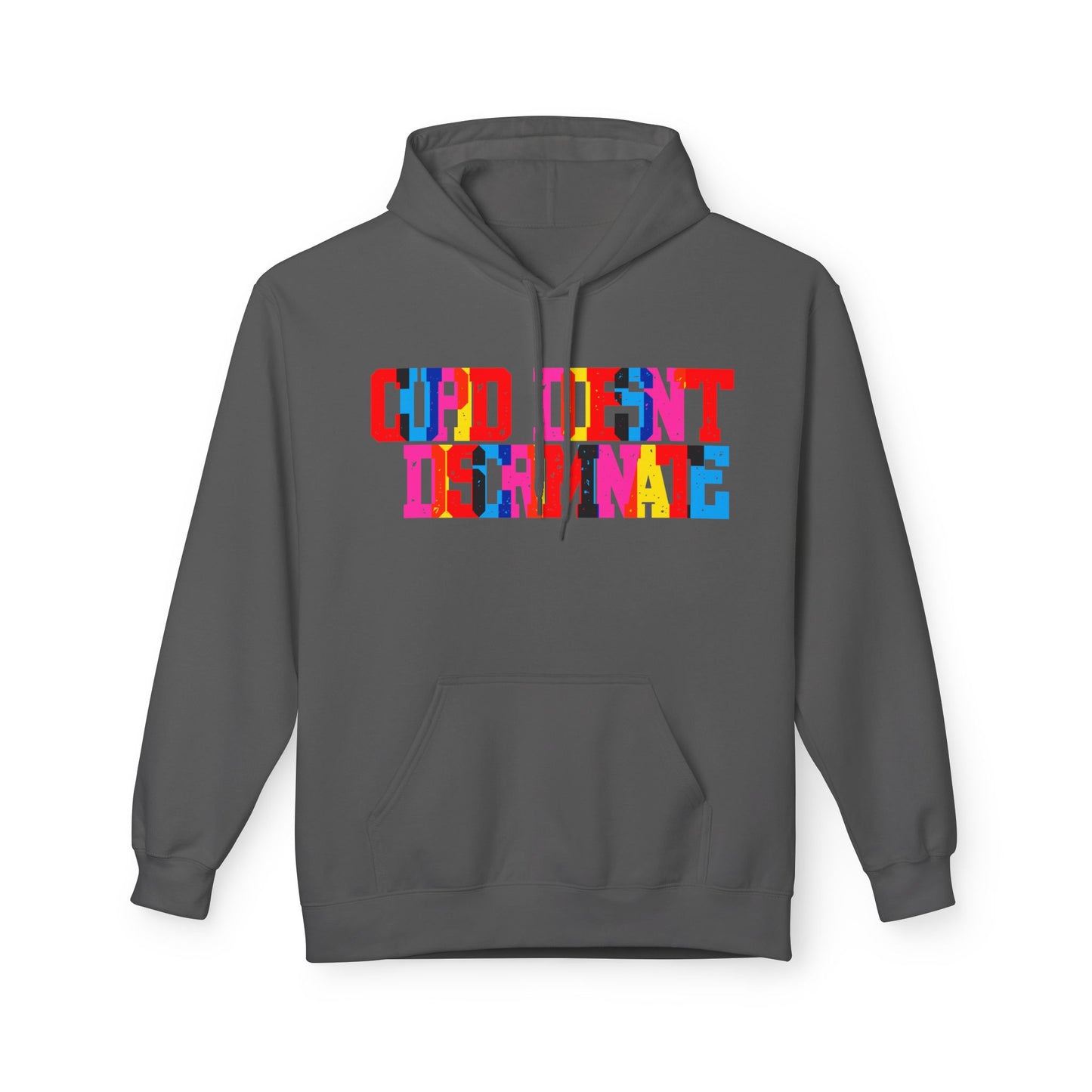 Cupid Doesn’t Discriminate Unisex Valentines Hoodie