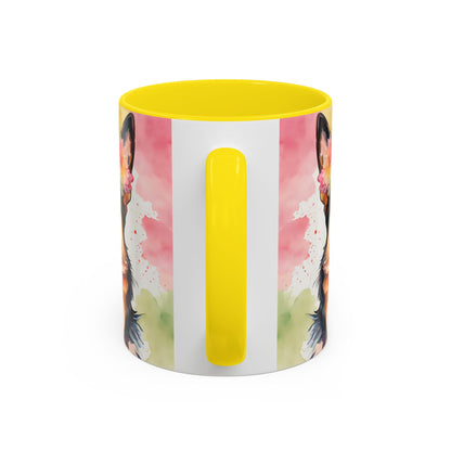 German Shepherd 03 Accent Coffee Mug - Dog Lover Gift