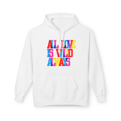 All Love Is Valid Always Unisex Valentines Hoodie