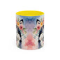 Husky 03 Accent Coffee Mug - Dog Lover Gift
