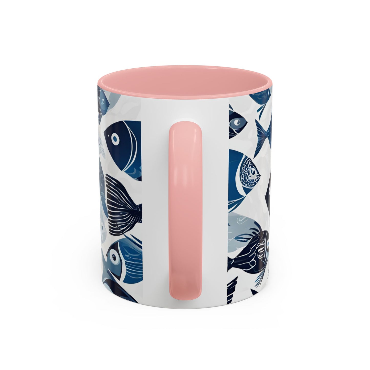 Fish 12 Accent Coffee Mug (11oz)