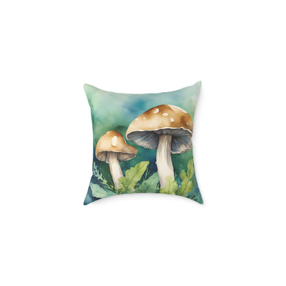 Toadstool 01 Poly Pillow - Natures Beauty Design