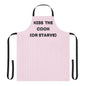 Kiss The Cook (Or Starve) Apron, Cooking Pun