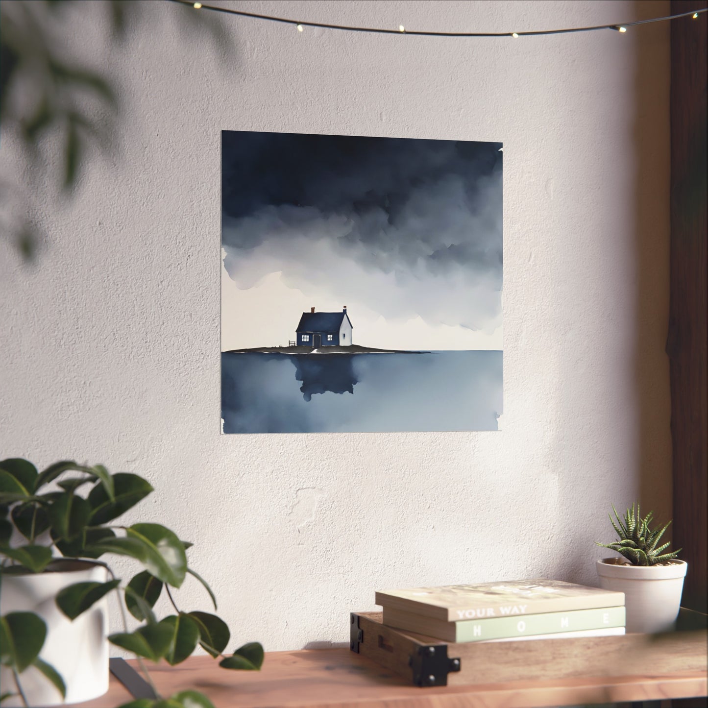 Blue Collection 6 Matte Print