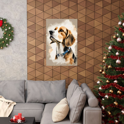 Dogs Beagle 03 Matte Vertical Poster