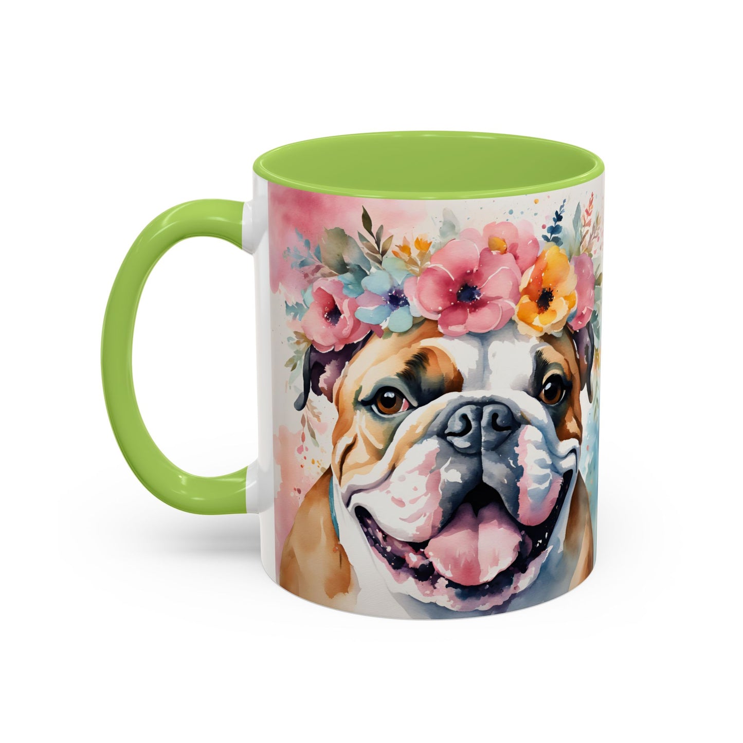 British Bulldog 04 Accent Coffee Mug - Dog Lover Gift