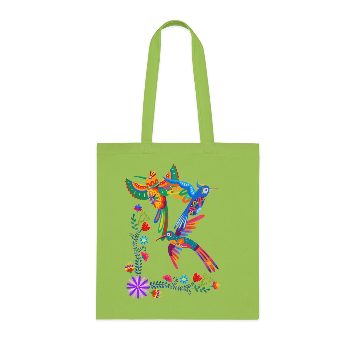 Funky birds 05 Cotton Tote