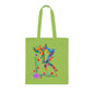 Funky birds 05 Cotton Tote