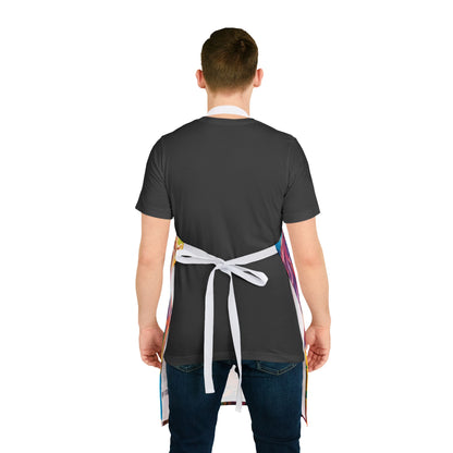 Multicolored Cockerpoo Adult Apron (AOP)