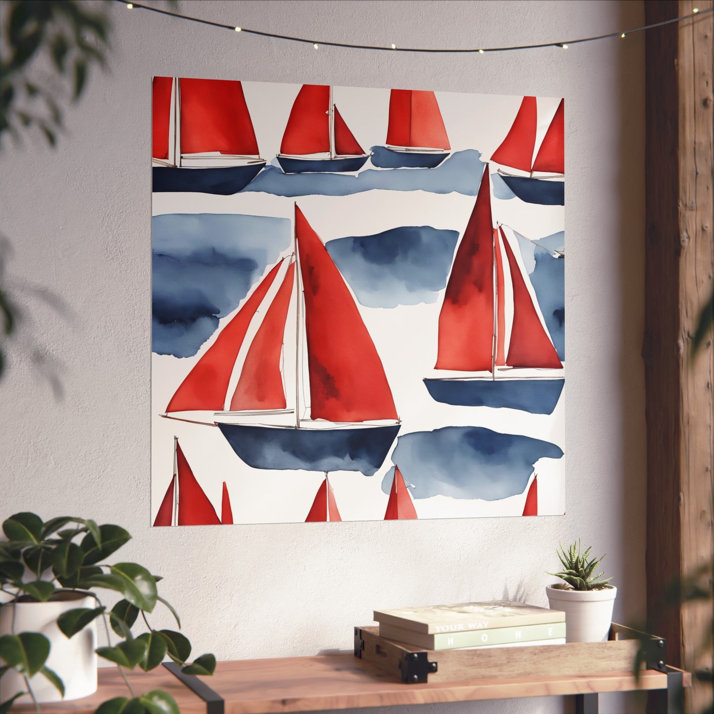 Blue Collection 18 Matte Print