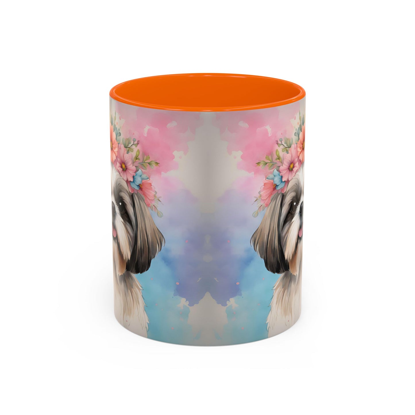 Shih Tzu 03 Accent Coffee Mug - Dog Lover Gift
