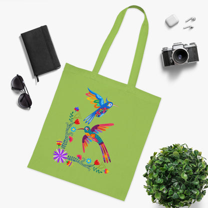 Funky birds 03 Cotton Tote