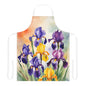 Irises 04 Apron 5-Color Straps