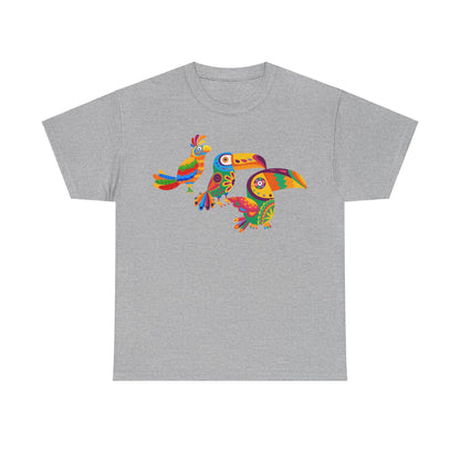 Jazzy birds 09 Unisex Heavy Cotton Tee