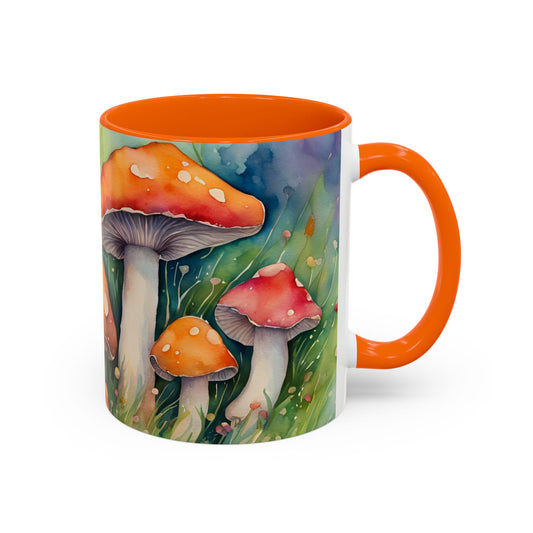 Mushroom 5 Accent Mug 11oz