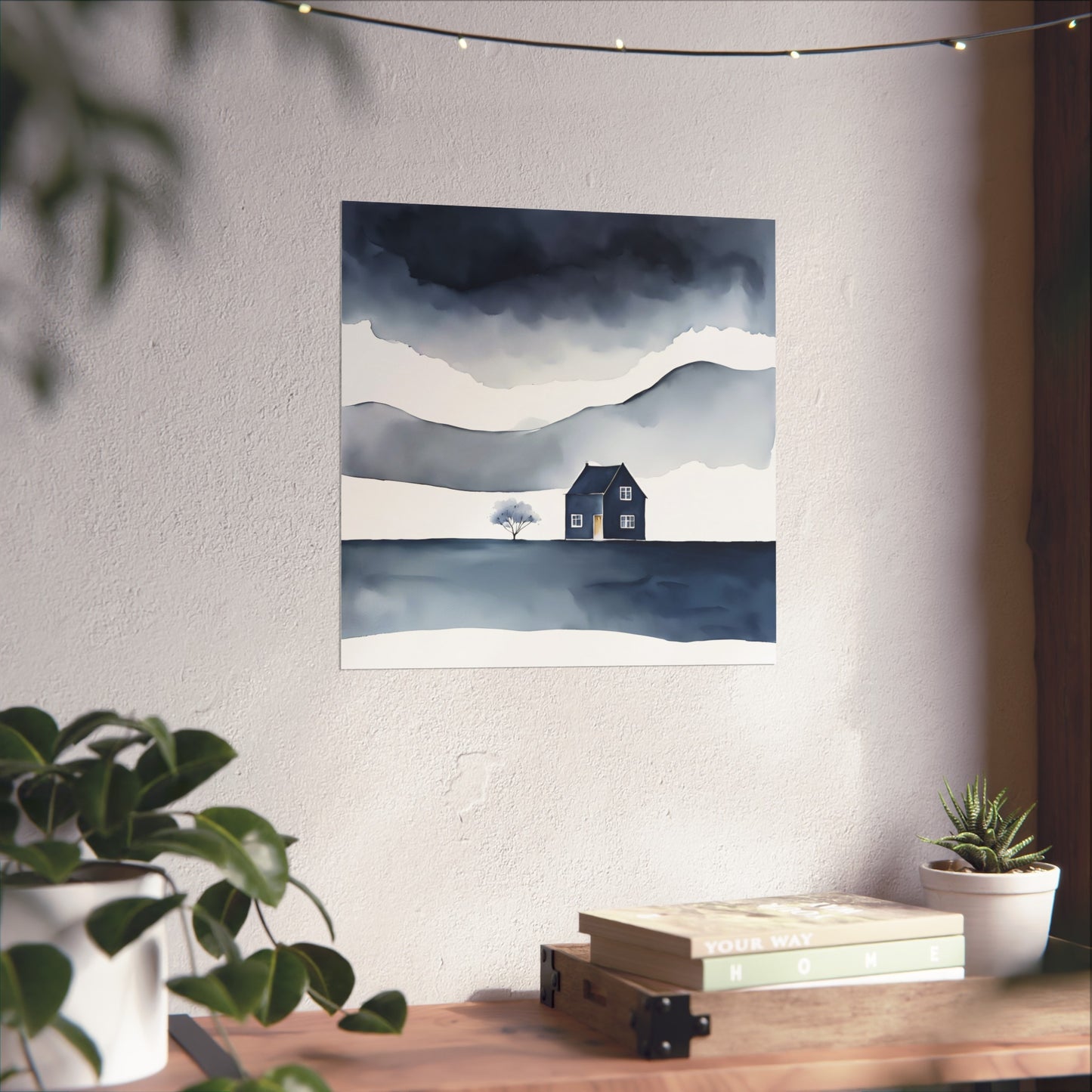 Blue Collection 12 Matte Print