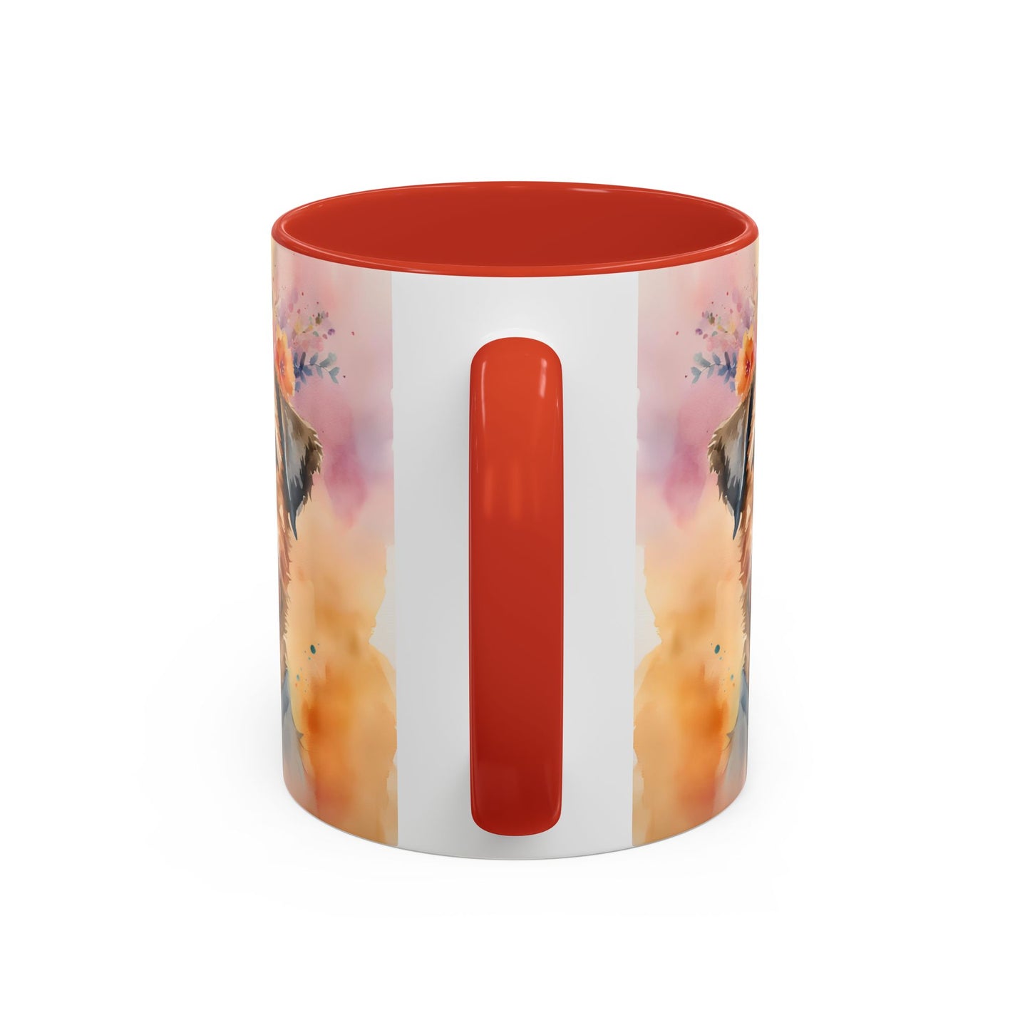 Border Terrier 01 Accent Coffee Mug - Dog Lover Gift