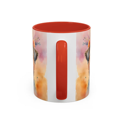 Border Terrier 01 Accent Coffee Mug - Dog Lover Gift
