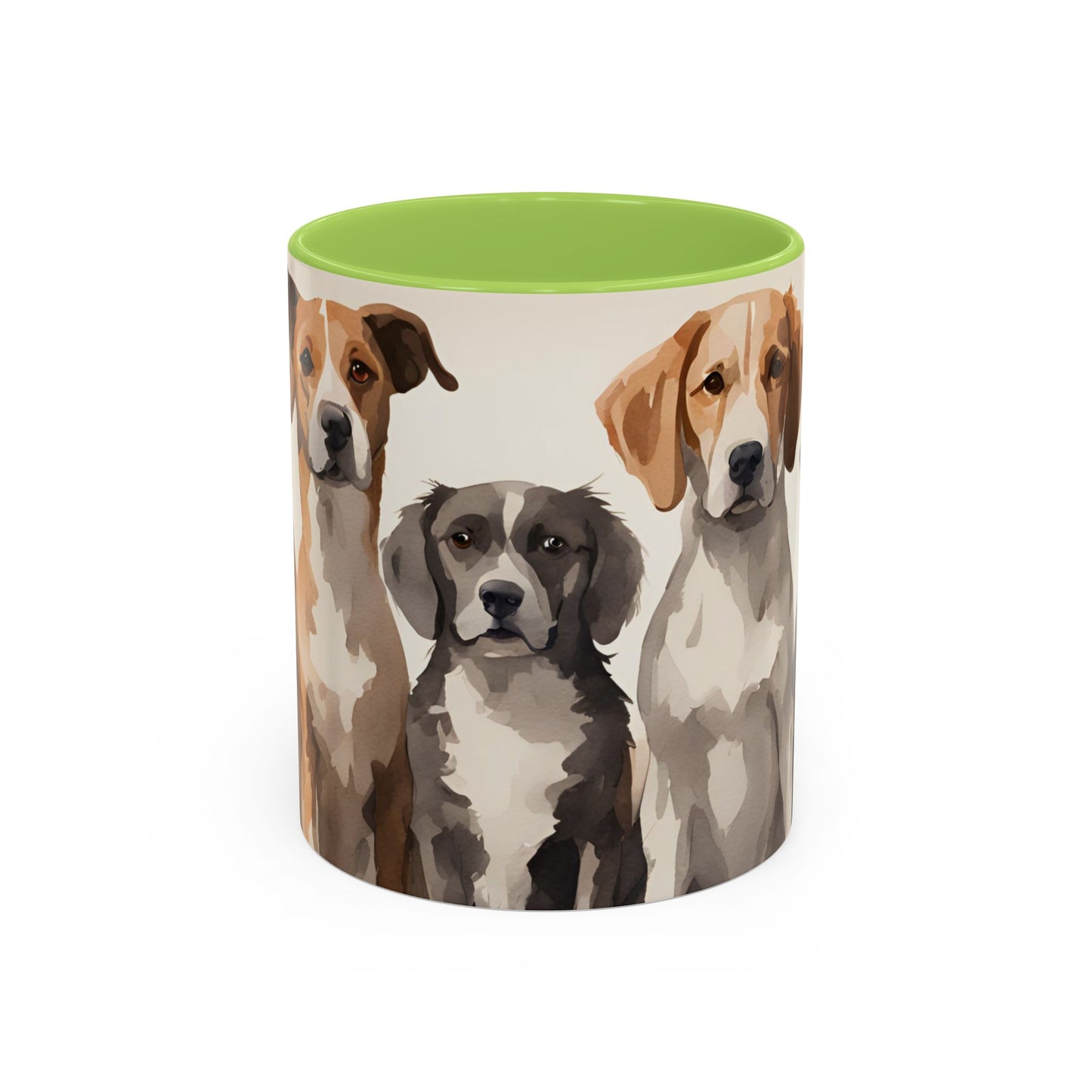 Doggies in a Row 1 Accent Mug 11oz