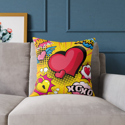 Snap! Pop Art Poly Pillow