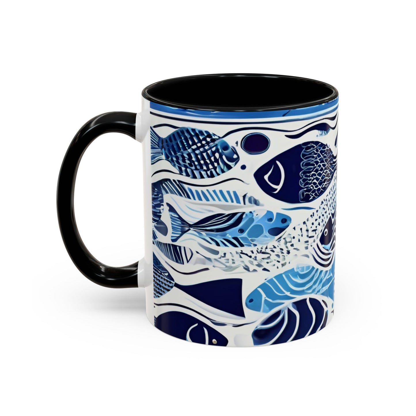 Fish 13 Accent Coffee Mug (11oz)