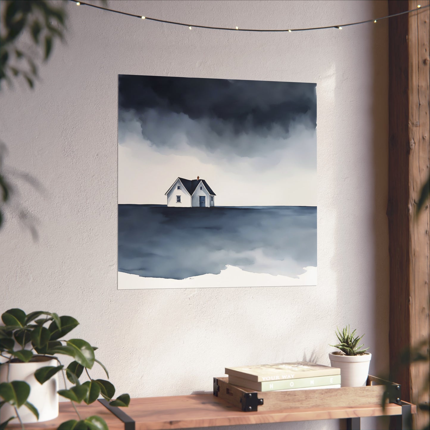 Blue Collection 9 Matte Print