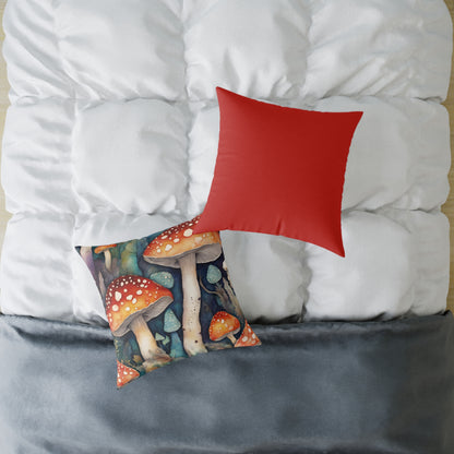 Toadstool 02 Poly Pillow - Natures Beauty Design