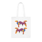 Funky birds 12 Cotton Tote