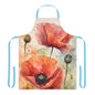 Poppies 01 Apron 5-Color Straps