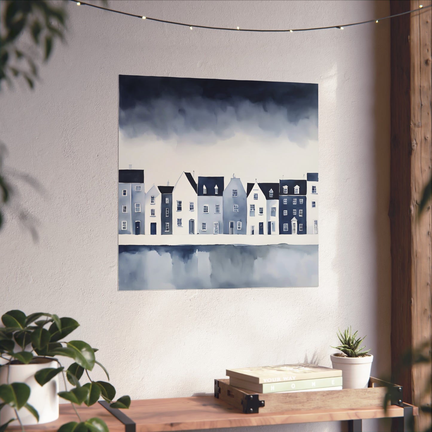 Blue Collection 34 Matte Print