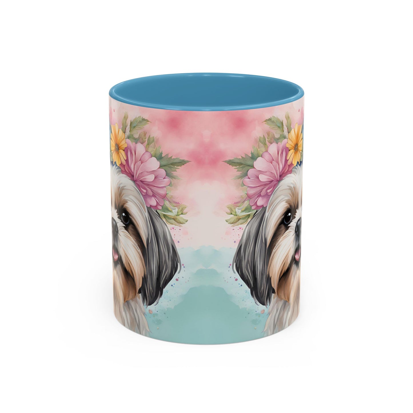 Shih Tzu 02 Accent Coffee Mug - Dog Lover Gift