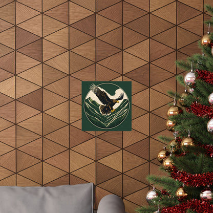 Lone Collection Eagle 13 Matte Square Posters