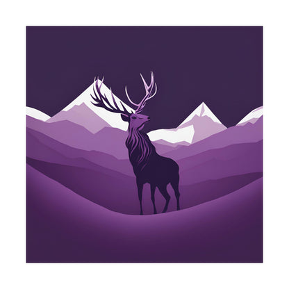 Lone Collection Stag 13 Matte Square Posters