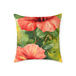 Hibiscus 01 Poly Pillow - Natures Beauty Design