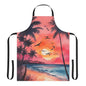 Tropical Sunset 01 Apron 5-Color Straps