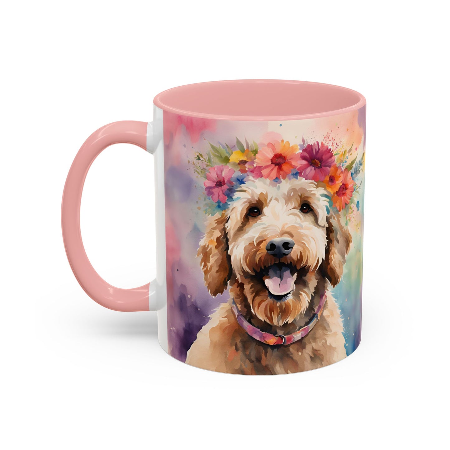 Labradoodle 04 Accent Coffee Mug - Dog Lover Gift