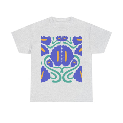 More Abstract Flowers 3 Unisex Heavy Cotton Tee